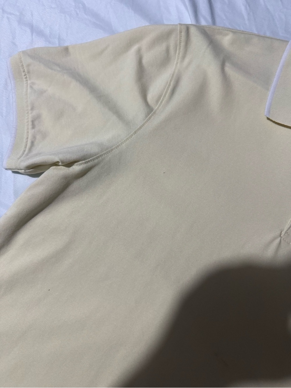 Kenneth Cole Men's Yellow Polo Shirt - Picture 5 of 6